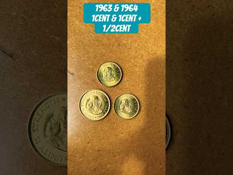 A coin to add to your coin collection! 1864 1c, 1/2c and 1963 1/2cent. #numismatists #coinhistory
