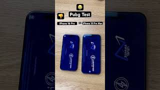 iPhone 16 Pro vs iPhone 15 Pro Max - PUBG mobile Test  #iphone16#iphone15promax#features#pubgmobile