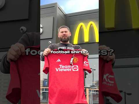 Can You Pay For Fast Food Using Football Shirts? 🍔