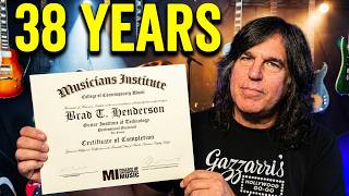 After 38 Years!  I Finally Got My  G. I .T.  Diploma! #guitar #musiciansinstitute