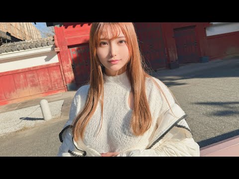【ノーブラ散歩】ミス東大が赤門前に行ってみたら...///