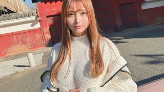 【ノーブラ散歩】ミス東大が赤門前に行ってみたら...///