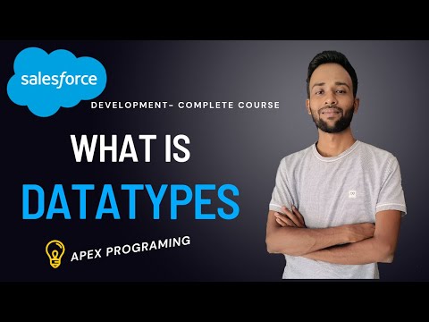What is Data Types in Salesforce Apex | Primitive data type || Learn Salesforce Apex