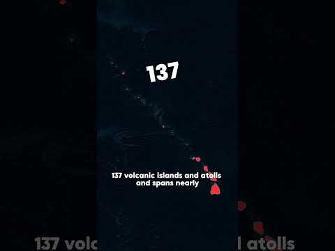 Hawaii Is Much Bigger Than You Think 🌋 The Secret Hidden Islands 🏝️ #geographyfacts
