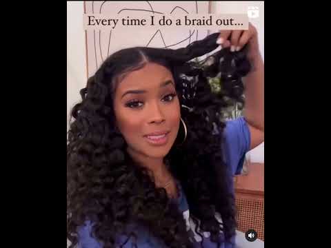 🦋I know not the only one who does a little prayer when doing style right?!😅. #BOMBbraidout🥰
