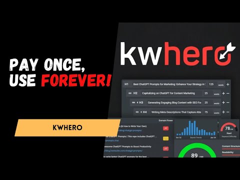 KWHero: AI-Powered SEO Content That Ranks & Converts 📈✍️ | AppSumo Deal