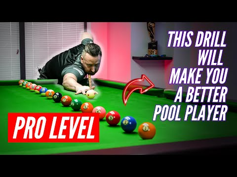 Pro level 8 Ball Pool Drill - Precision, Positioning & Pro-Level Control 🎱 #8ballpool #pooltutorials