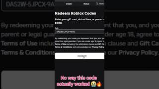 I Redeemed the New Roblox Plasma Wings Code 😭🔥 (Limited Time Item!)