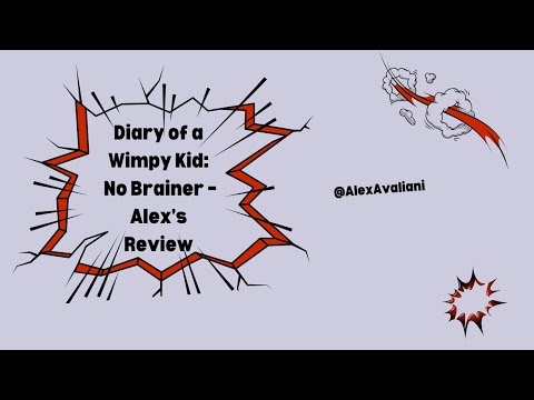 "Diary of a Wimpy Kid: No Brainer – Alex’s Fun and Silly Review! 😂📚"