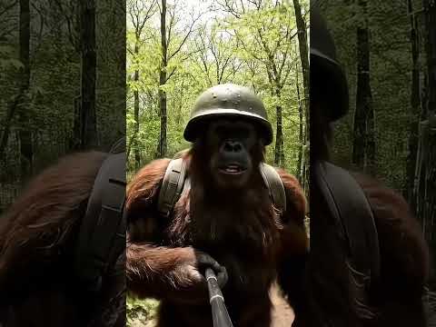 Did you vote for Sasquatch? #viral #funny #bigfoot #bigfootai #bigfootvlog #ai #selfiestick #army