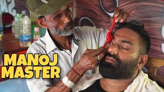 MANOJ MASTER ENERGISING HEAD MASSAGE & SIGNATURE CRACKINGS | ASMR INDIAN BARBER💈 DESCRIPTION 💈