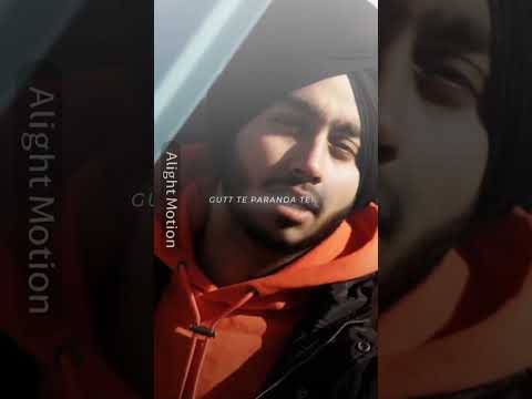 One Love x Shubh || One Love Slowed And Reverb || WhatsApp Status. ||  KartikXEditz ||