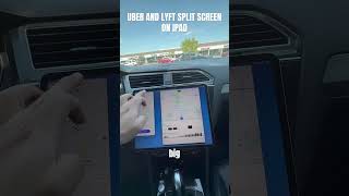 Uber/Lyft XL Split Screen on iPad 🔥🔥 #uber #lyft #rideshare