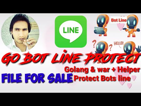 Protection line Bot Go new update qr backup 2022 | Line protect bots war & golang Promo