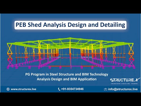 PEB Shed structure Analysis & Design