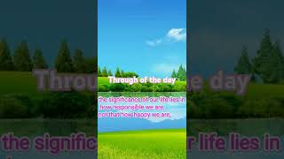 आज का सुविचार english me / aaj ka suvichar english me/ through of the day/ आज का विचार 2025