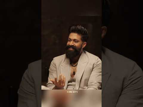 "Let us be in a bigger illusion " Yash|| Yash interview#motivation  #kgf2 #kgf3 #toxic #yash #viral