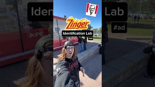 KFC Zinger Identification Facility  #kfc #russeats #ad #paidpromotion #KFCZinger