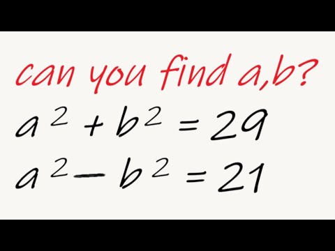 A  nice algebra problem| you can solve this | ab=?