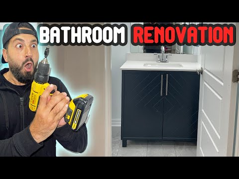 RENOVATING OUR DESTROYED BATHROOM!