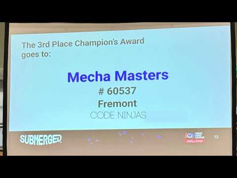 FLL Submerged Award - Mecha Masters