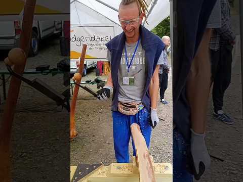 How made Didgeridoo #didgeridooplayer #didgeridoomusic #didgeridoo