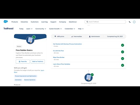 Get Started with Business Process Automation | Go with the Flow | Flow Builder Basics