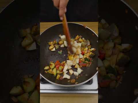 Brinjal gravy for arisi paruppu sadam in ASMR|அரிசி பருப்பு சாதம் #shorts #food #asmr #youtubeshorts