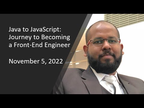 Java to JavaScript: Journey to Becoming a Front-End Engineer