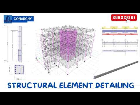 21. ETABS for Beginners: Structural Element Detailing Made Easy