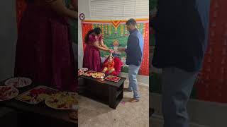 My baby first bhogi pandlu😍🤩