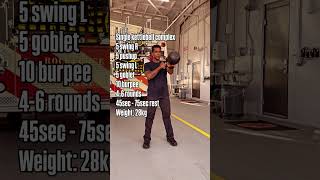 Full Body Single Kettlebell Complex | Lean Muscle & Endurance