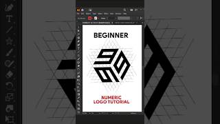 Stunning Polygon 3 Letter Logo Design 2025 | Illustrator Tutorial for Beginners #zakkigraphics