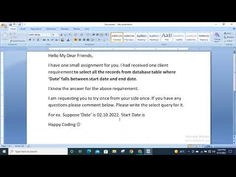 SAP ABAP Small Assignment For All Of You | Its optional but You should give it a try | Thank you |