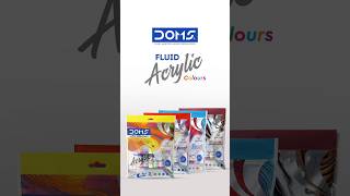 DOMS | Fluid Acrylic Colours in Action!