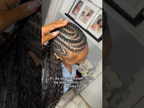 Flat Twist Extendoooos #flattwist #naturalhair #shorts #stitchbraids #protectivestyles #braids #hair