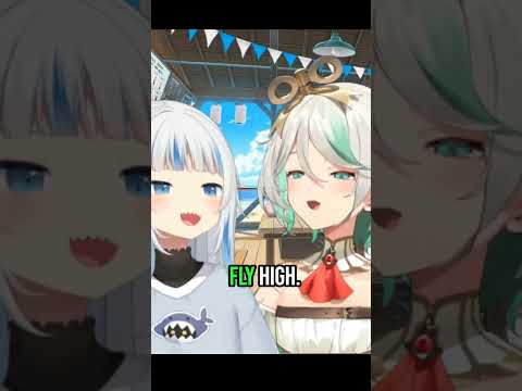 GIVE UP  #hololive #gawrgura #hololiveenglish #ceciliaimmergreen #holojustice  #holomyth #gura