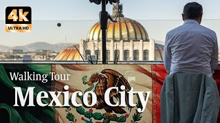 🇲🇽 EXPLORING CDMX Mexico City, Mexico 4k Walking Tour [ 4k ULTRA HDR/ 60 FPS ]