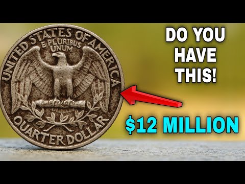 Top 6 Rarest Valuable Washington Quarter Dollar Coin Could Make You Millionaire! Old Coin Values