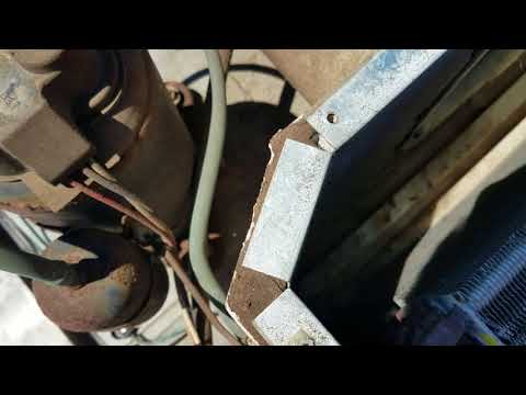 How to repair RV air conditioner leaking inside motorhome, disassemble, and clean