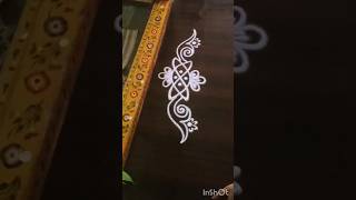#simplerangoli #sideborders #muggulu #art #borderrangoli #sideborderdesigns #aashritareddymuggulu
