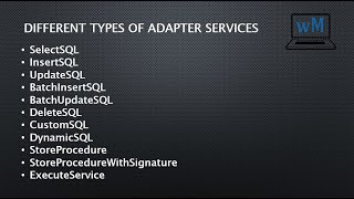 Adapter services in webMethods | Insert, Select & Update Service | How to implement Adapter services