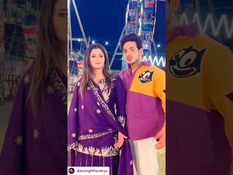 Kabootri 2 Diler Kharkiya aur Anjali Raghav #haryanvisong #haryanvi #ytshorts #kabootri2