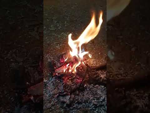 शहरातील शेकोटी 😘/ गावातला ताप 🔥