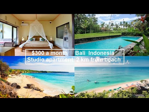 ONLY $300 Monthly rental Bali Indonesia Amazing Budget Apartment hotels condo #Shorts