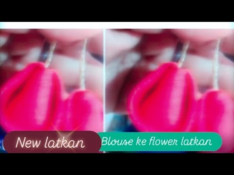 New latkan#blouse ke#flower#latkan#trending latkan#back latkan#long video#💯👉