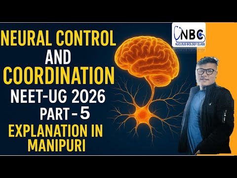 Neural Control and Coordination || Part-5 || Online NEET UG Foundation Course #ncert #neet
