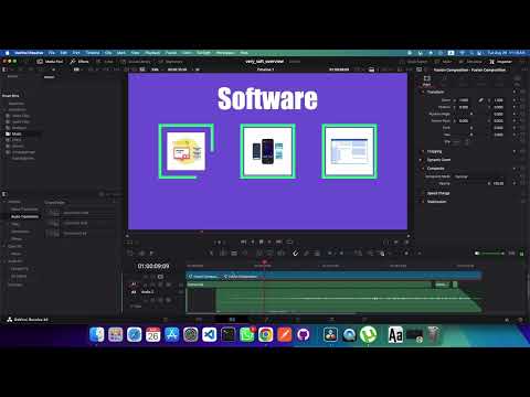 Making a Creative Software Agency Overview Video in DaVinci Resolve | Very Soft