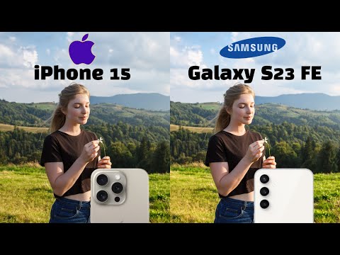 Samsung Galaxy S23 FE VS iPhone 15 Camera Test Comparison