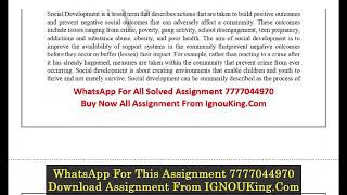 MSO 3 (English Medium) IGNOU Solved Assignment 2023-24 (Exam Session : June 2024, December 2024)